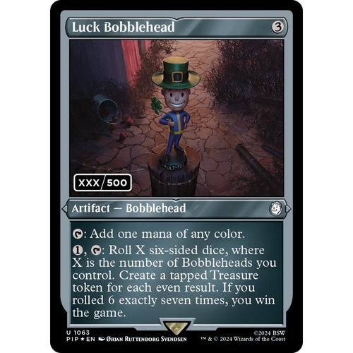 Luck Bobblehead (Serial Numbered) [Fallout] Foil