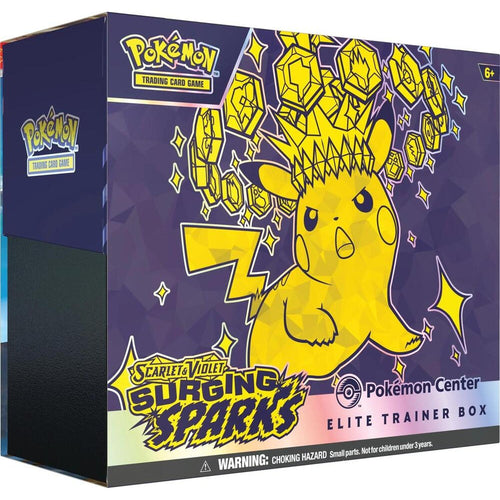 Surging Sparks Pokemon Center Elite Trainer Box (Exclusive)