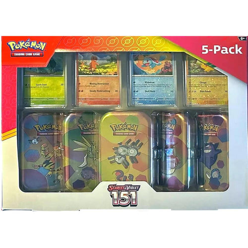 Pokemon: Costco Pokemon Scarlet & Violet 151 Mini Tin 5-pack (Magneton)
