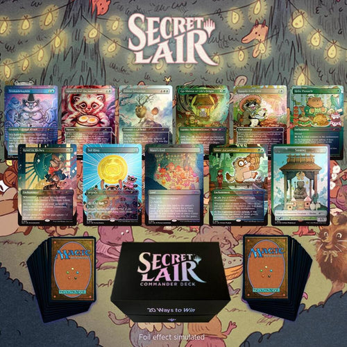 Magic the Gathering: Secret Lair Commander Deck: 20 Ways to Win
