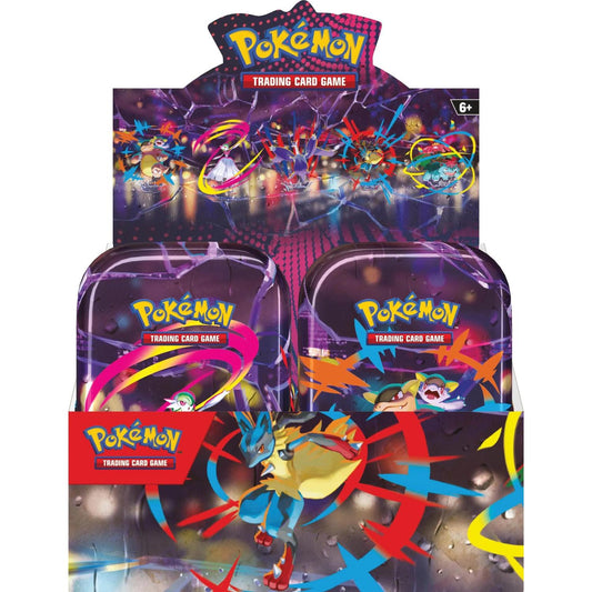 Mega Evolution - Mega Heroes Mini Tin Display