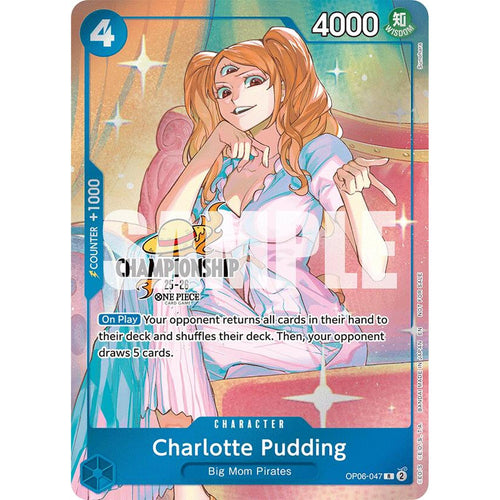 Charlotte Pudding (047) (CS 25-26 Celebration Pack) (OP06-047) [One Piece Promotion Cards]  Foil