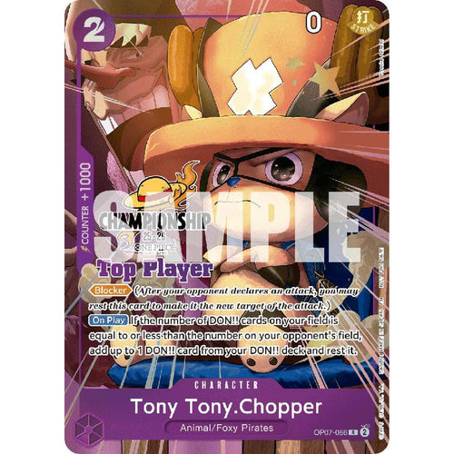 Tony Tony.Chopper (CS 25-26 Top Player Pack) (OP07-066) [One Piece Promotion Cards]  Foil