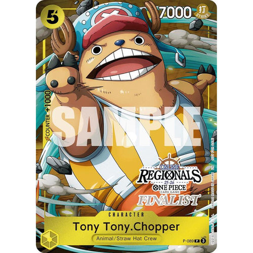 Tony Tony.Chopper (Online Regional Finalist Card Set 2025 Vol.2) (P-089) [One Piece Promotion Cards]  Foil