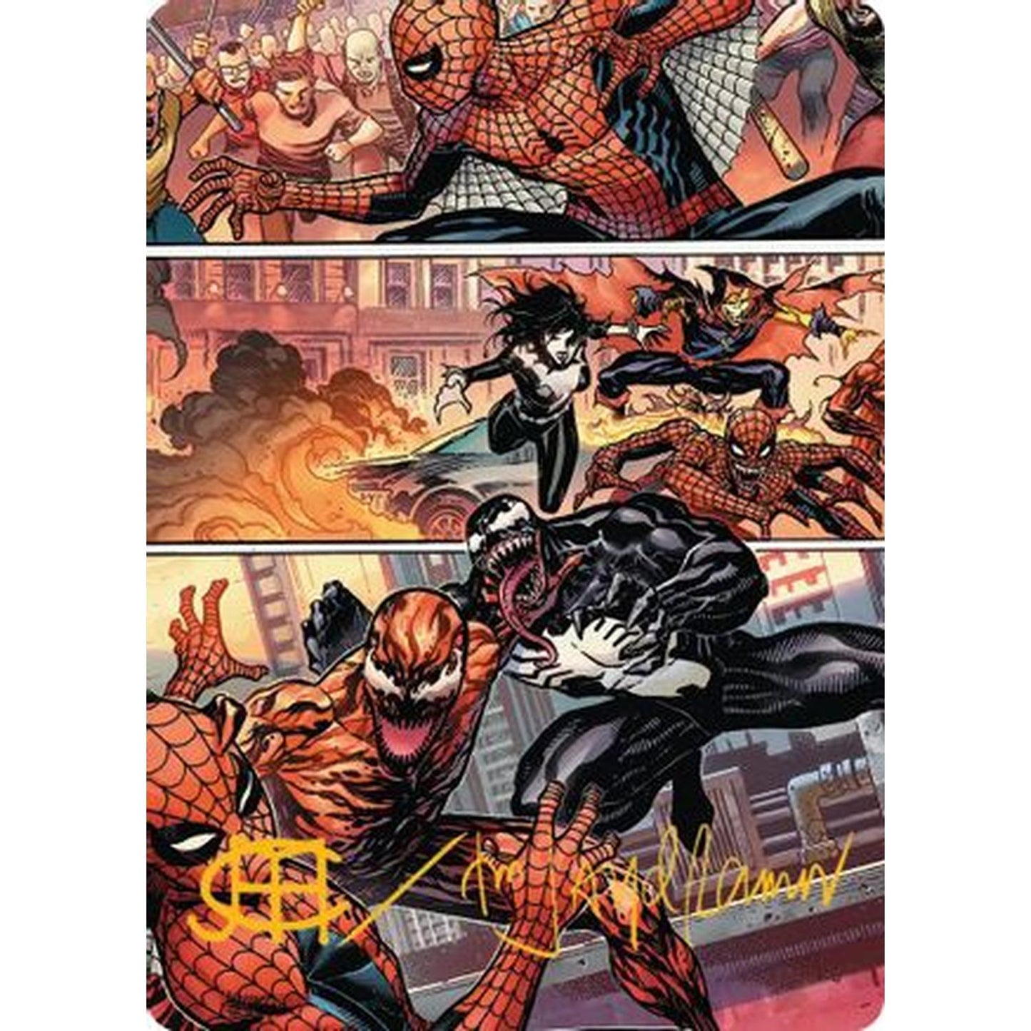 Maximum Carnage Art Card (Gold-Stamped Signature) [Art Series: Marvel's Spider-Man]