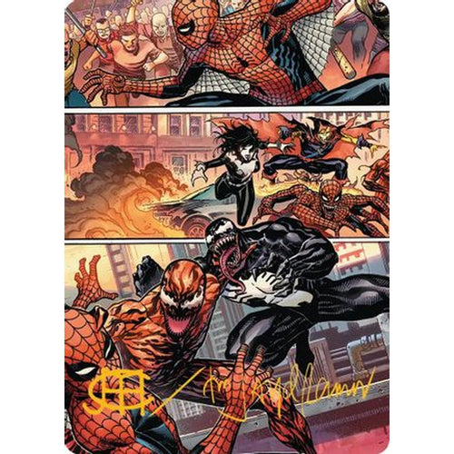 Maximum Carnage Art Card (Gold-Stamped Signature) [Art Series: Marvel's Spider-Man]