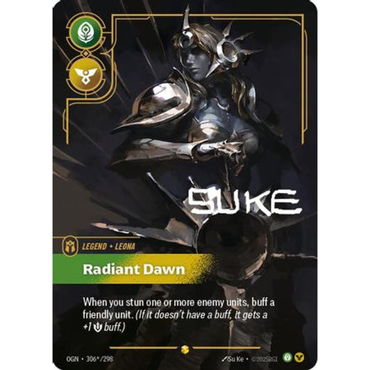 Leona - Radiant Dawn (Signature) (306*/298) [Origins] Foil