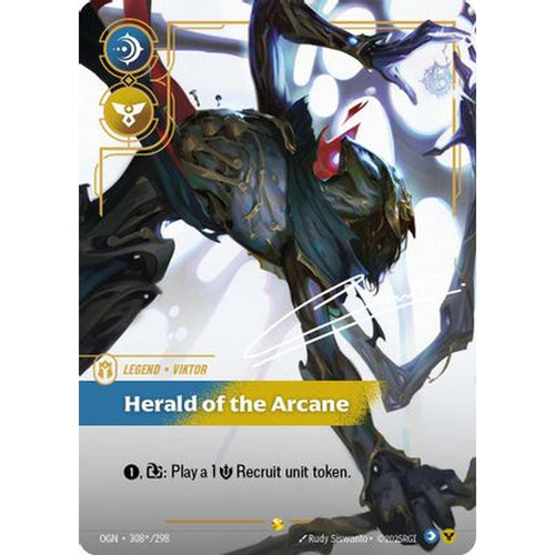 Viktor - Herald of the Arcane (Signature) (308*/298) [Origins] Foil