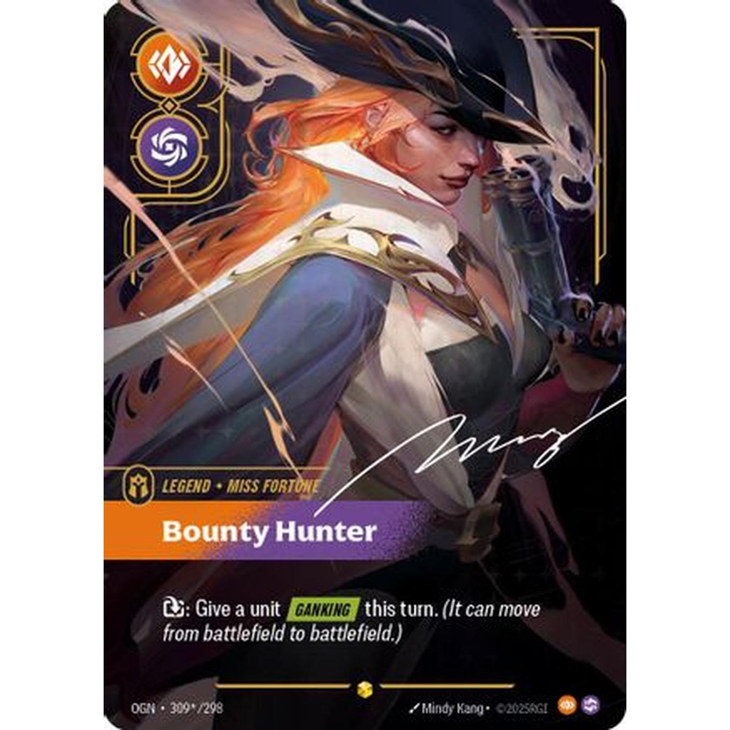 Miss Fortune - Bounty Hunter (Signature) (309*/298) [Origins] Foil