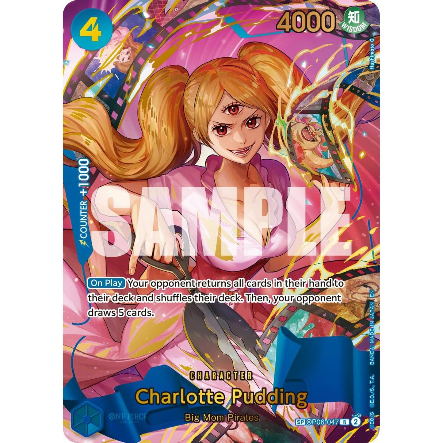 Charlotte Pudding (SP) (OP06-047) [Premium Booster -The Best- Vol. 2]  Foil