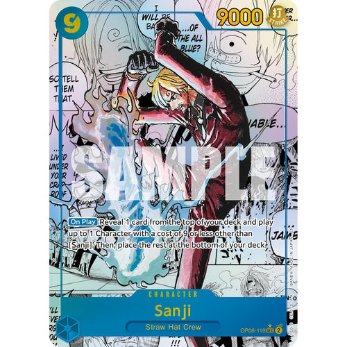 Sanji - OP06-119 (Manga) (OP06-119) [Premium Booster -The Best- Vol. 2]  Foil