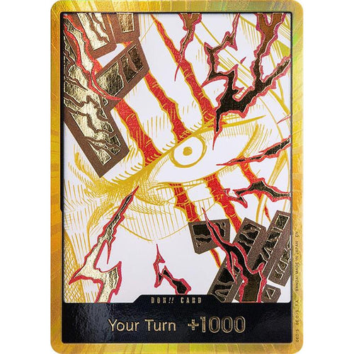 DON!! Card (Shanks) (Gold) [Premium Booster -The Best- Vol. 2]  Foil