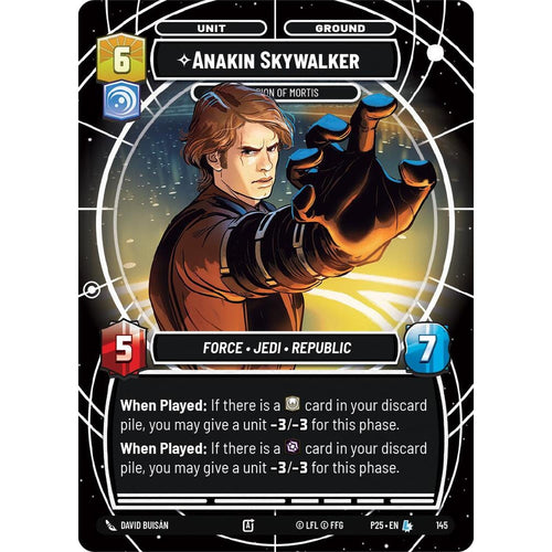 Anakin Skywalker - Champion of Mortis (145) (145) [Sector and Regional Promos: Season 1]