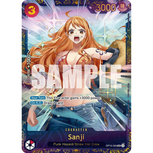 Sanji (Treasure Cup 2025) (OP10-005) [One Piece Promotion Cards]  Foil
