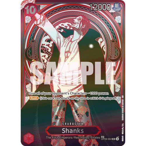 Shanks - OP09-004 (SP) (Silver) (OP09-004) [Carrying On His Will]  Foil