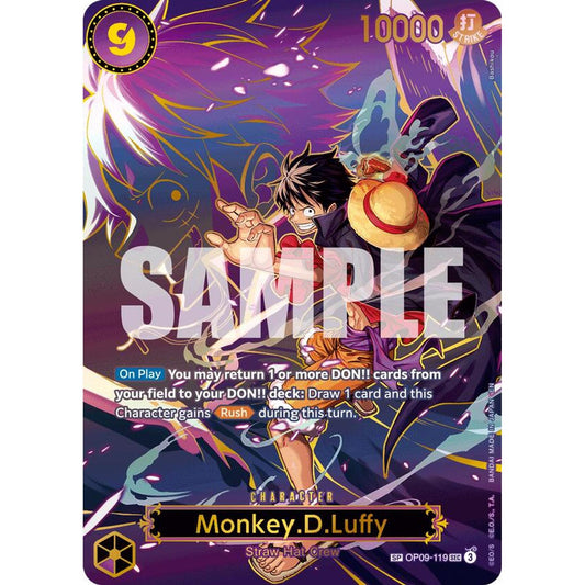 Monkey.D.Luffy - OP09-119 (SP) (OP09-119) [Carrying On His Will]  Foil