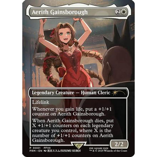 Aerith Gainsborough (Borderless) [Pro Tour Promos]