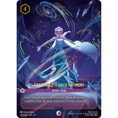 Can't Hold It Back Anymore (Enchanted) (228/204) [Whispers in the Well] Holofoil