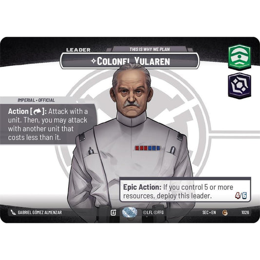 Colonel Yularen - This is Why We Plan (Showcase) (1026) (1026) [Secrets of Power]