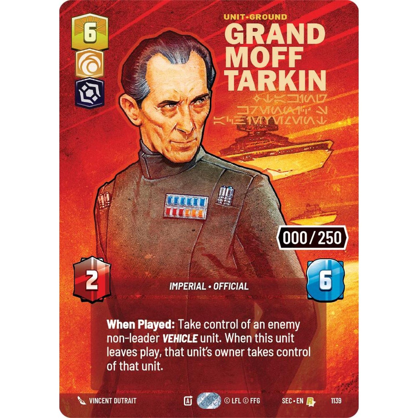 Grand Moff Tarkin - Taking Krennic's Achievement (Serialized) (1139) (1139) [Secrets of Power]