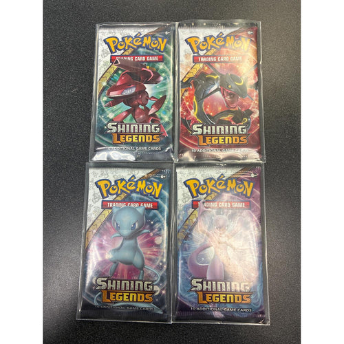 Shining Legends Booster Pack Art Set (4)