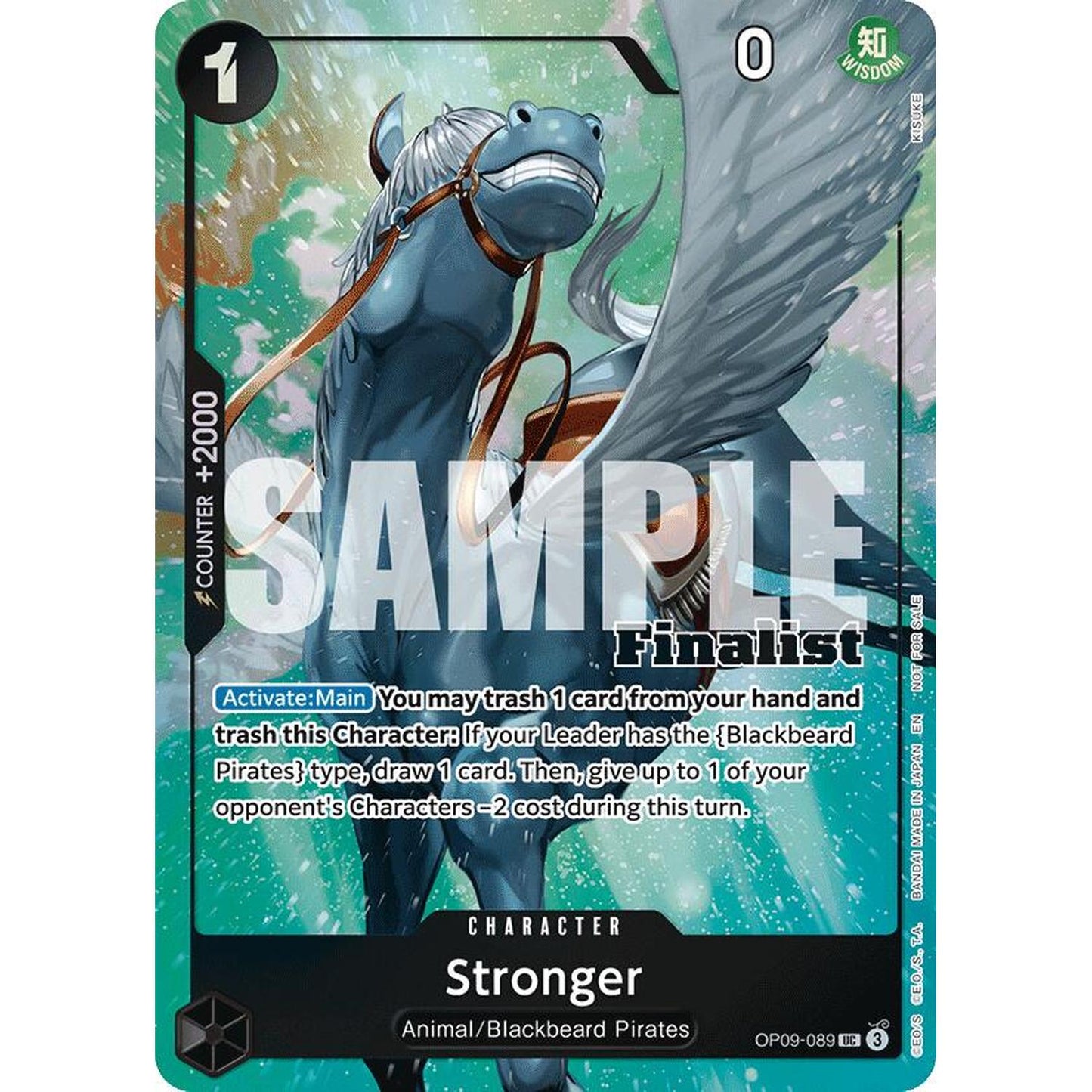 Stronger (CS 25-26 Finalist Card Set 2) (OP09-089) [One Piece Promotion Cards]  Foil