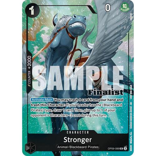 Stronger (CS 25-26 Finalist Card Set 2) (OP09-089) [One Piece Promotion Cards]  Foil