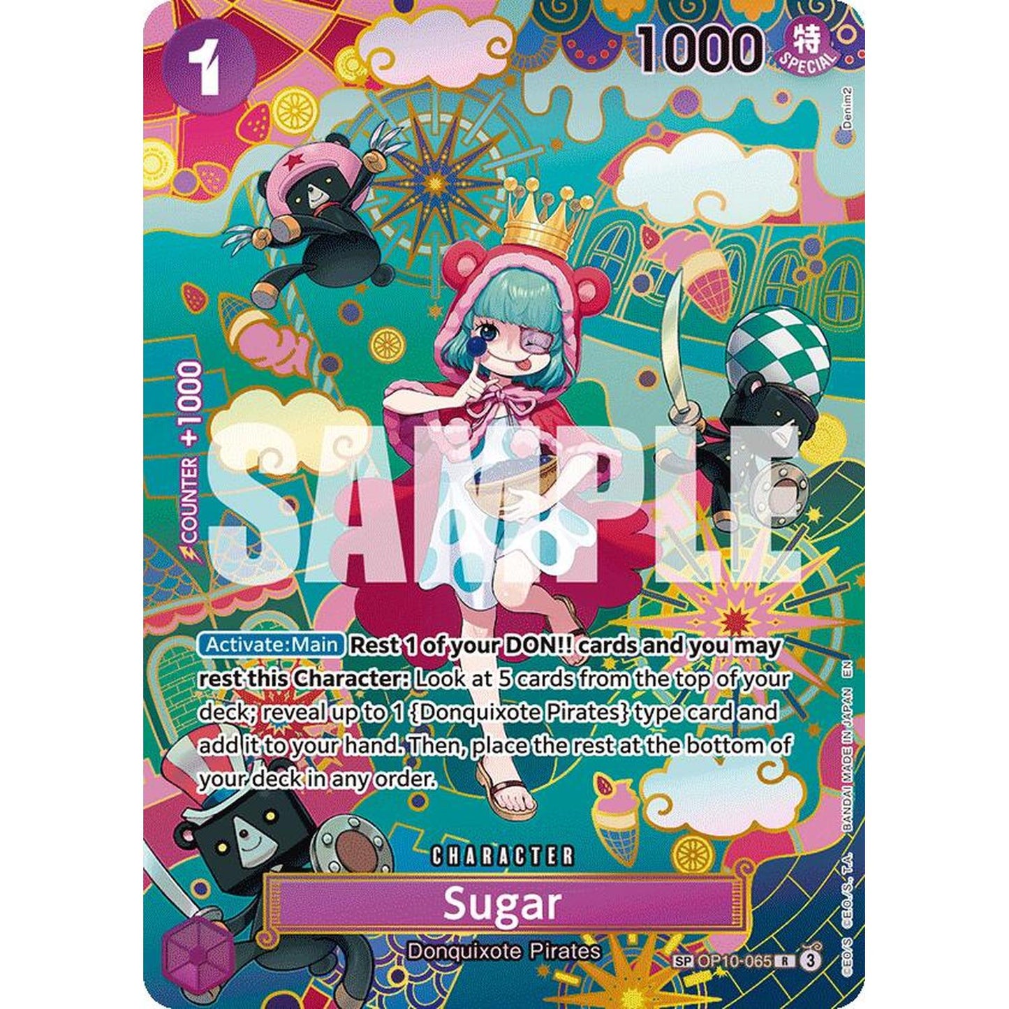 Sugar - OP10-065 (SP) (OP10-065) [The Azure Sea's Seven]  Foil