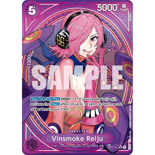 Vinsmoke Reiju (SP) (EB03-031) [Extra Booster: One Piece Heroines Edition]  Foil