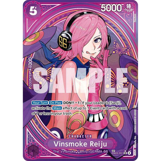 Vinsmoke Reiju (SP) (EB03-031) [Extra Booster: One Piece Heroines Edition]  Foil