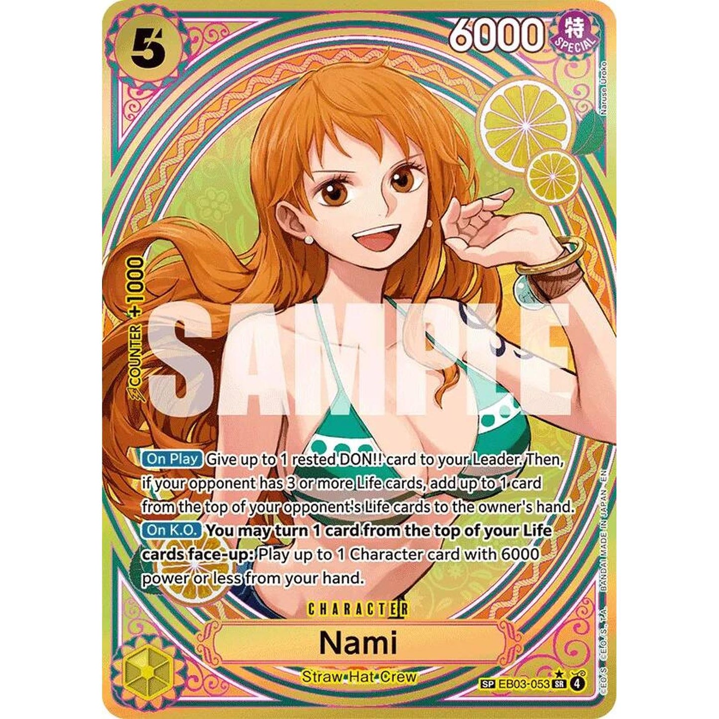 Nami (053) (SP) (EB03-053) [Extra Booster: One Piece Heroines Edition]  Foil