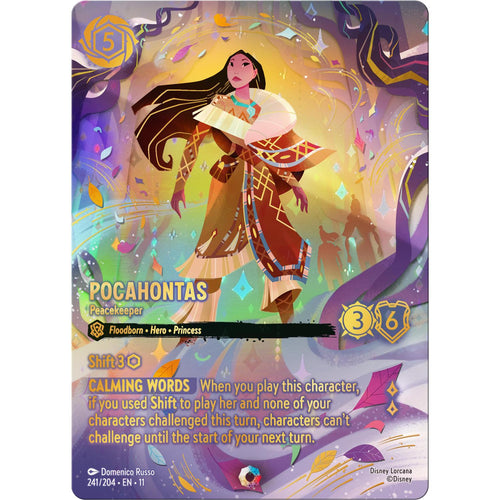 Pocahontas - Peacekeeper (Iconic) (241/204) [Winterspell] Holofoil