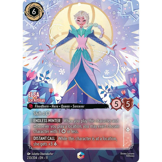 Elsa - Ice Artisan (Enchanted) (233/204) [Winterspell] Holofoil
