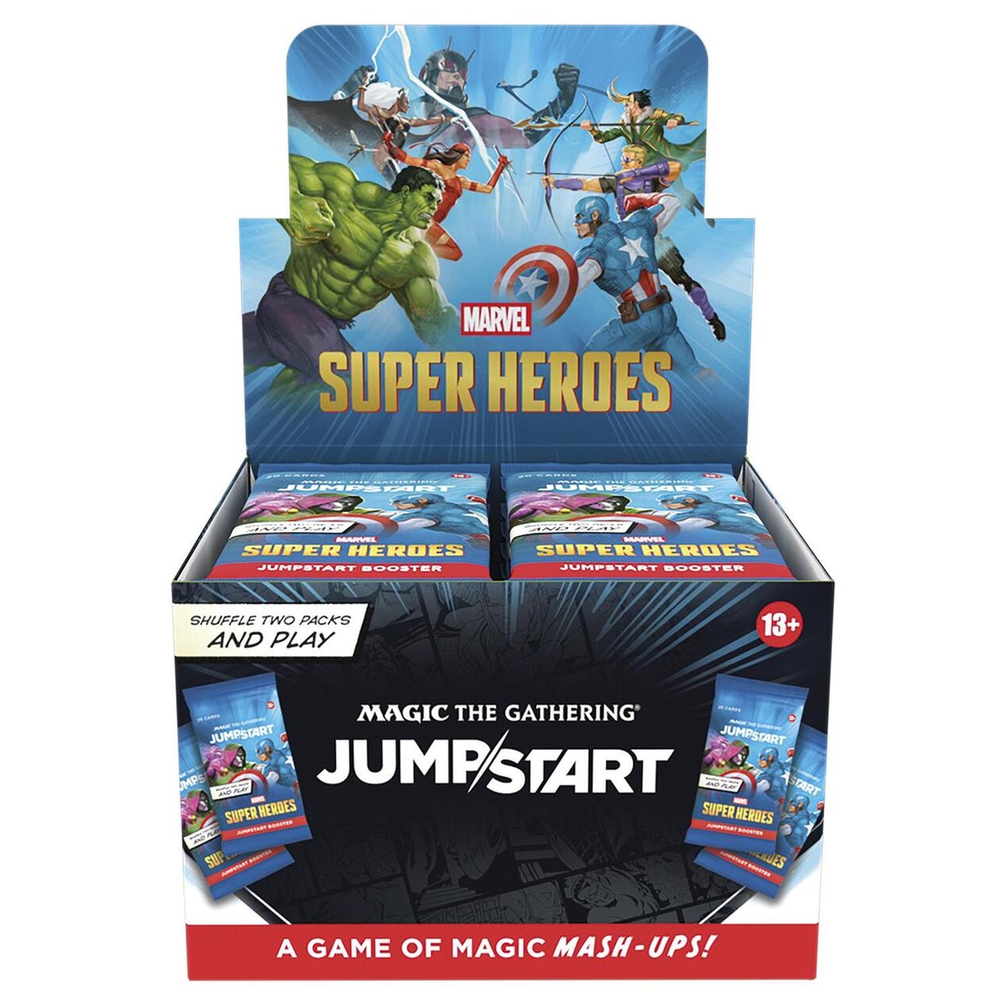 Marvel Super Heroes - Jumpstart Booster Display