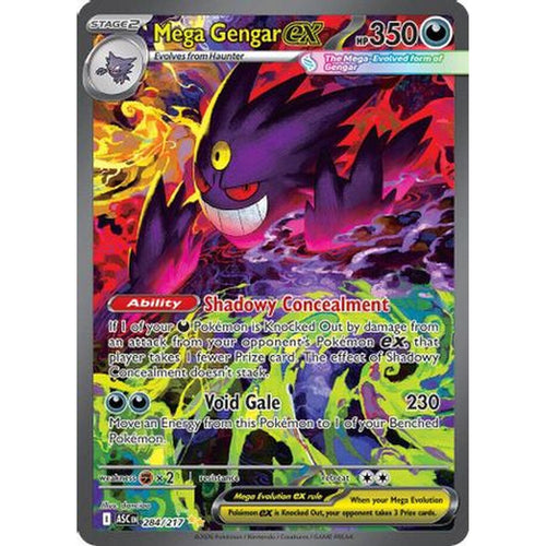 Mega Gengar ex 284/217 [ME Ascended Heroes]  - Holofoil