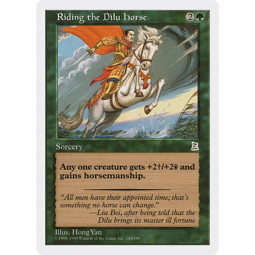 Riding the Dilu Horse [Portal Three Kingdoms]