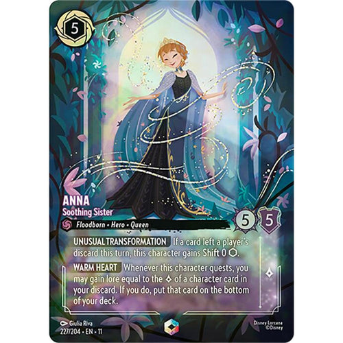 Anna - Soothing Sister (Enchanted) (227/204) [Winterspell] Holofoil