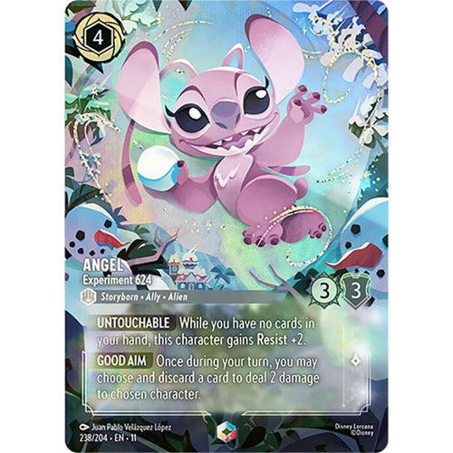 Angel - Experiment 624 (Enchanted) (238/204) [Winterspell] Holofoil