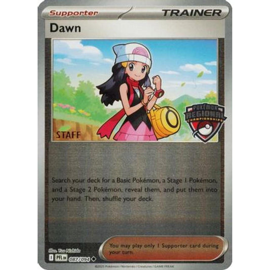 Dawn (Regional Championship) [Staff] 087 [League & Championship Cards]  - Reverse Holofoil