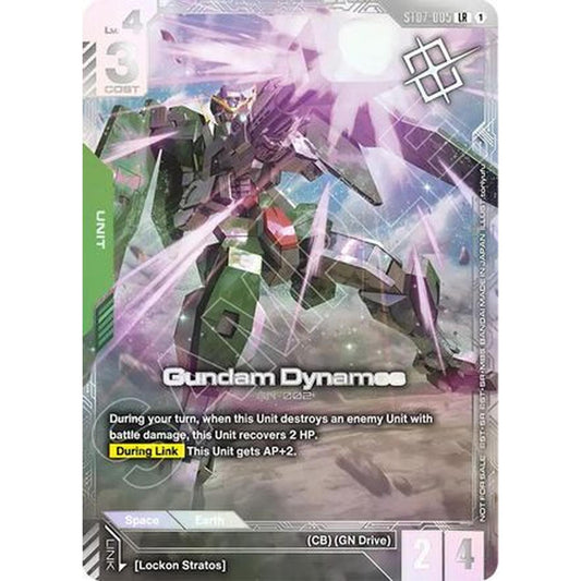 Gundam Dynames (Newtype Challenge 2026 Mission 2) (ST07-005) [Gundam Promotional Cards] Holofoil