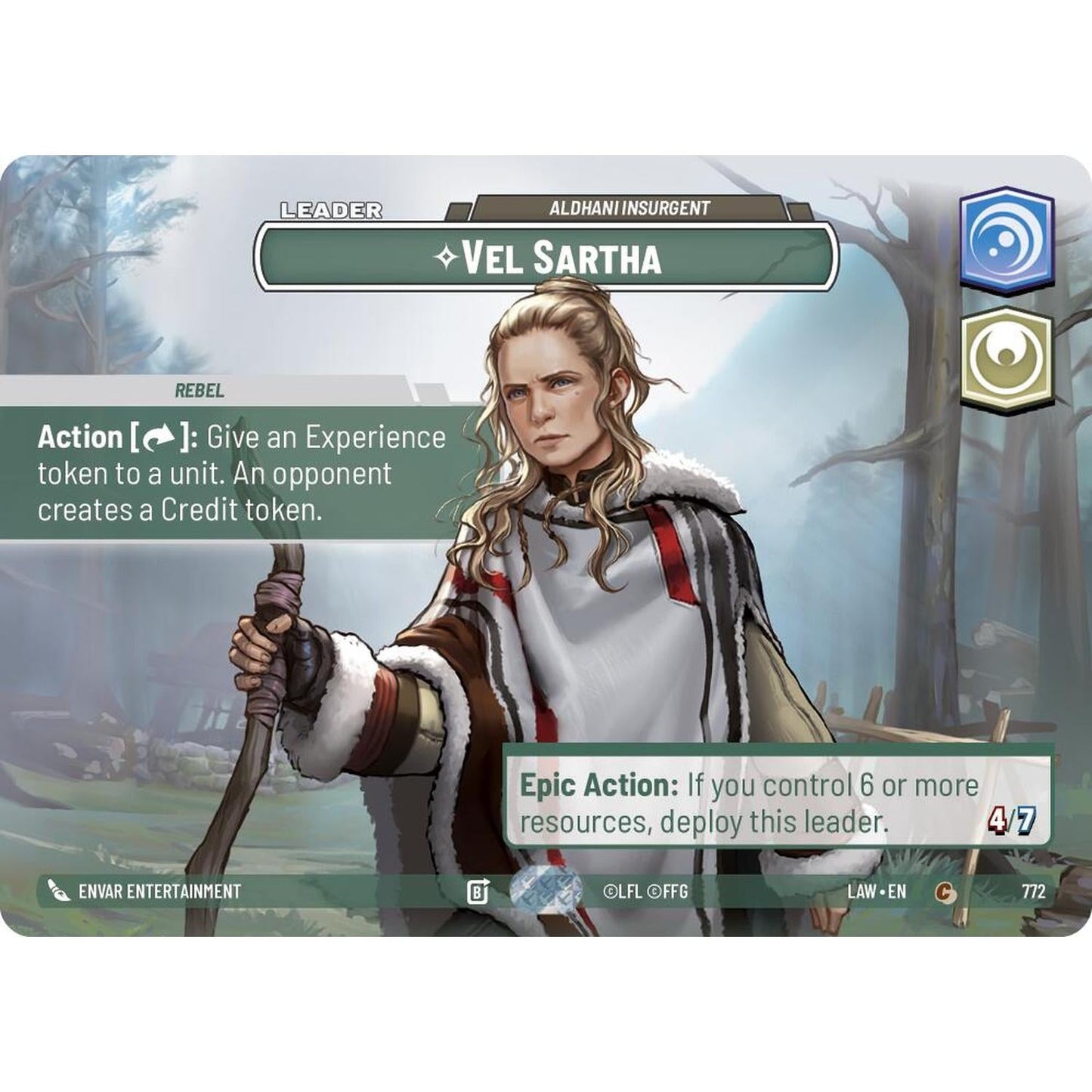 Vel Sartha - Aldhani Insurgent (Showcase) (772) (772) [A Lawless Time]