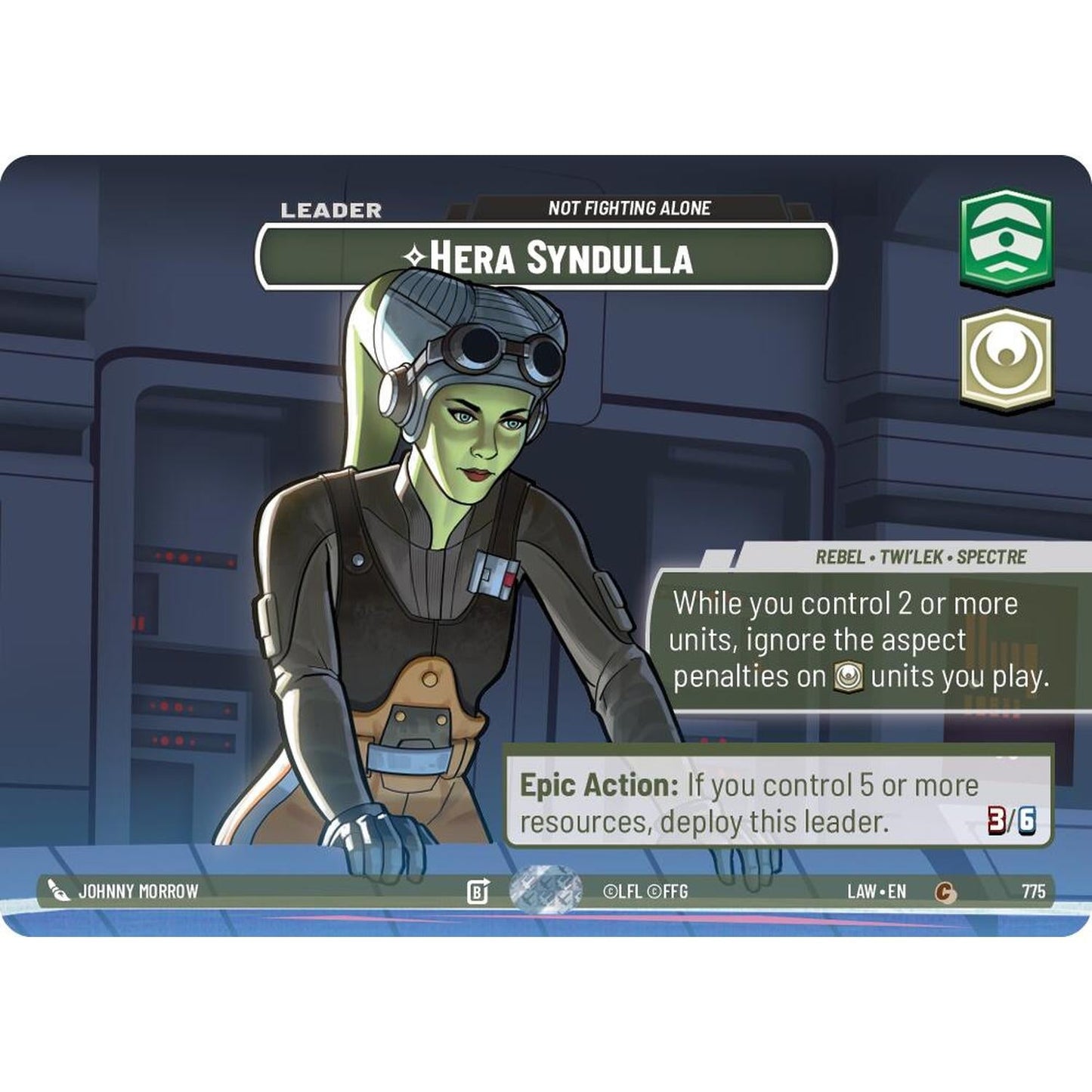 Hera Syndulla - Not Fighting Alone (Showcase) (775) (775) [A Lawless Time]
