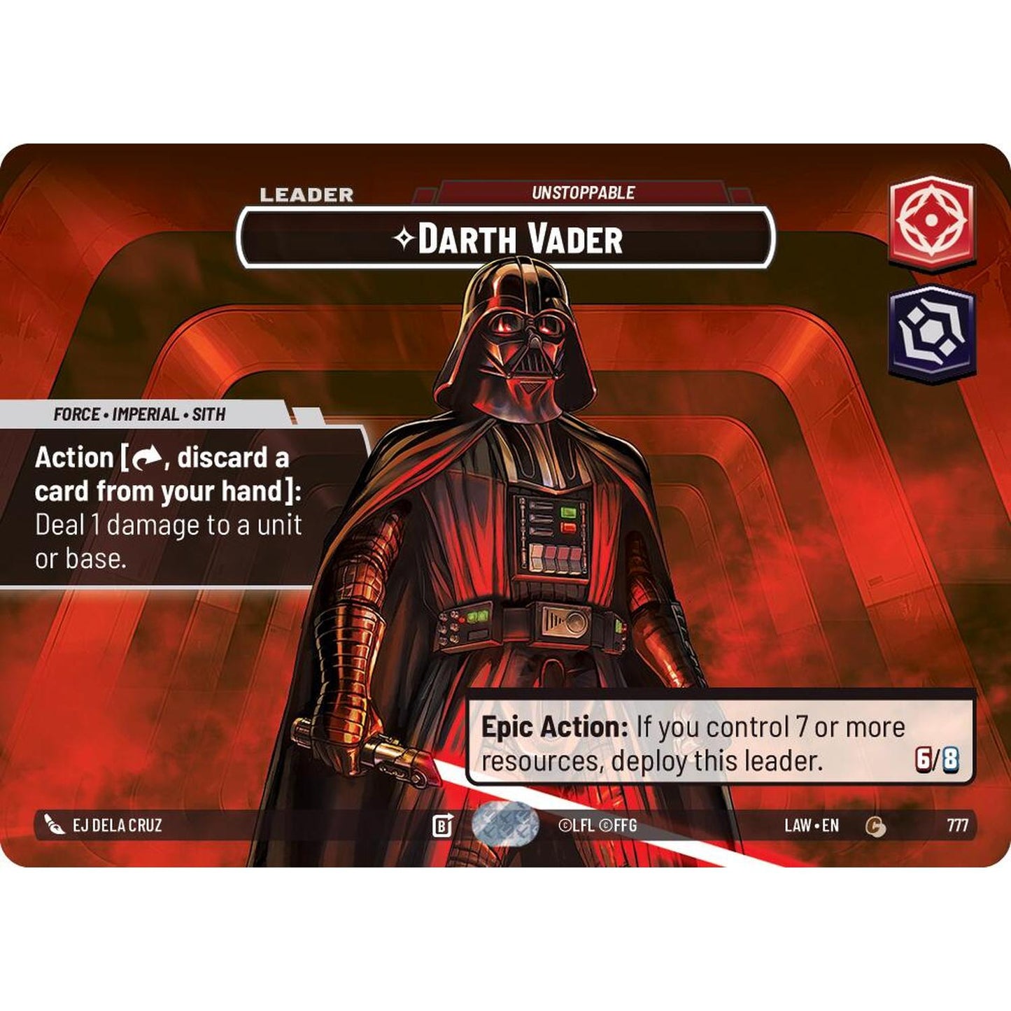 Darth Vader - Unstoppable (Showcase) (777) (777) [A Lawless Time]
