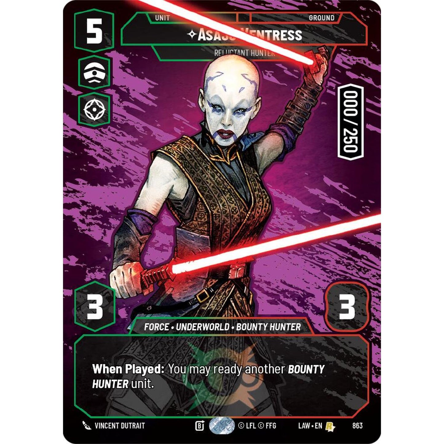 Asajj Ventress - Reluctant Hunter (Serialized) (863) (863) [A Lawless Time]