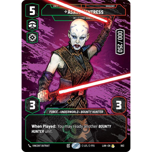 Asajj Ventress - Reluctant Hunter (Serialized) (863) (863) [A Lawless Time]