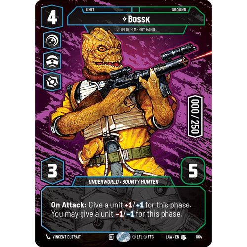 Bossk - Join Our Merry Band (Serialized) (864) (864) [A Lawless Time]