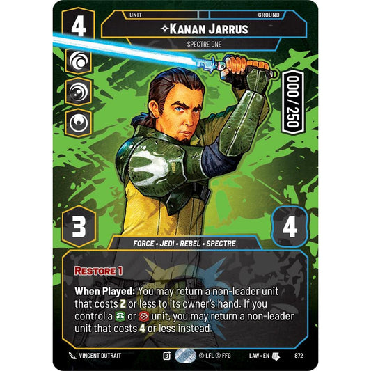 Kanan Jarrus - Spectre One (Serialized) (872) (872) [A Lawless Time]