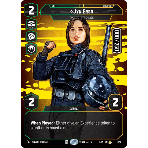 Jyn Erso - Take the Next Chance (Serialized) (878) (878) [A Lawless Time]