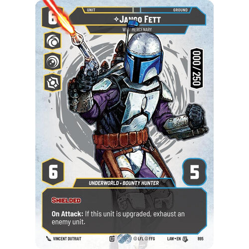 Jango Fett - Wily Mercenary (Serialized) (895) (895) [A Lawless Time]