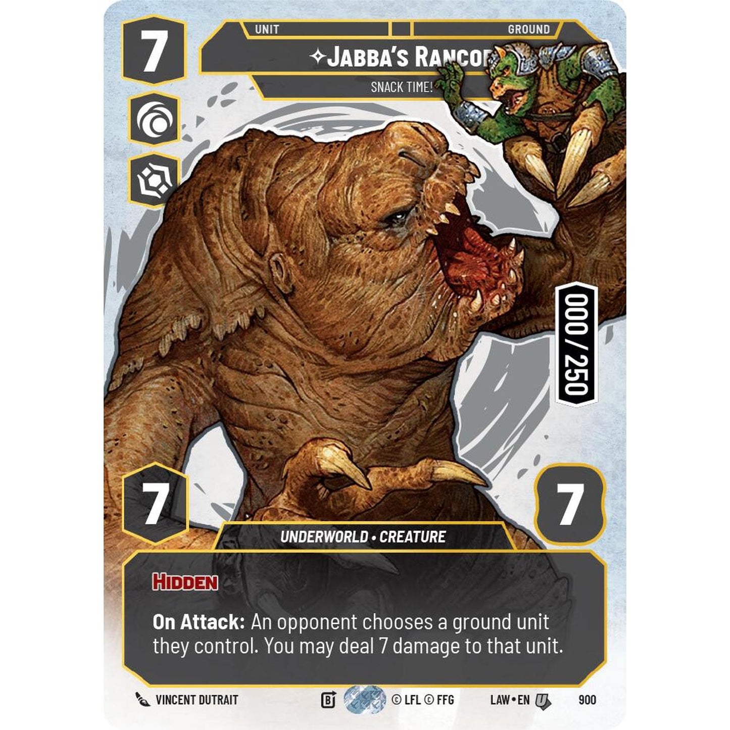 Jabba's Rancor - Snack Time! (Serialized) (900) (900) [A Lawless Time]